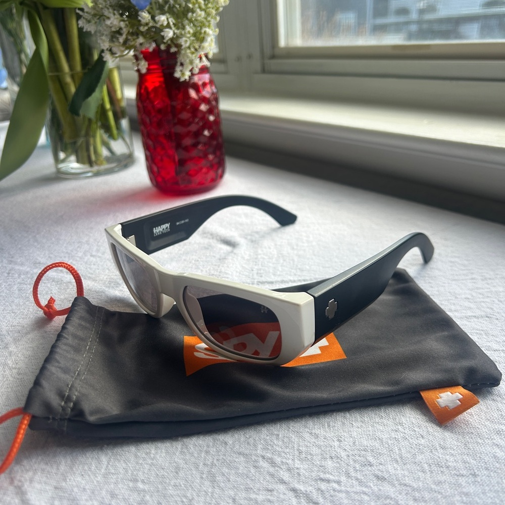 SPY Black and White Sunglasses